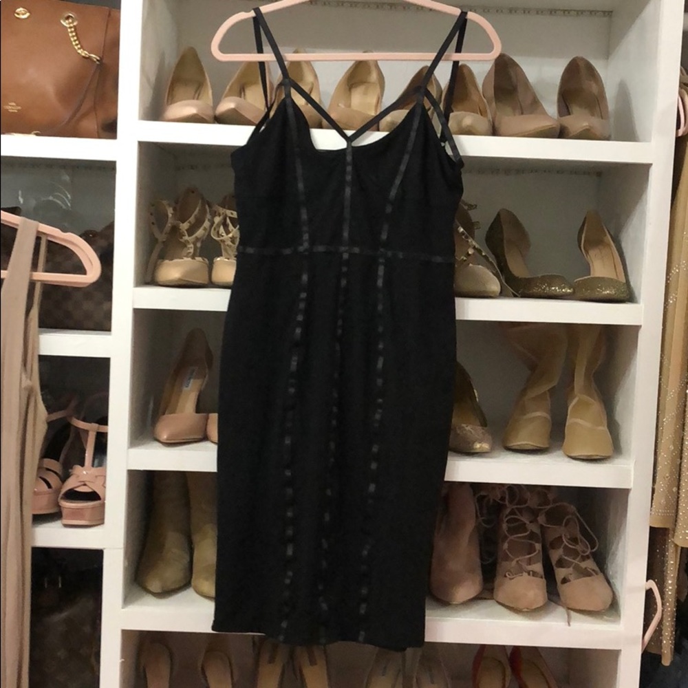 Black dress  with straps